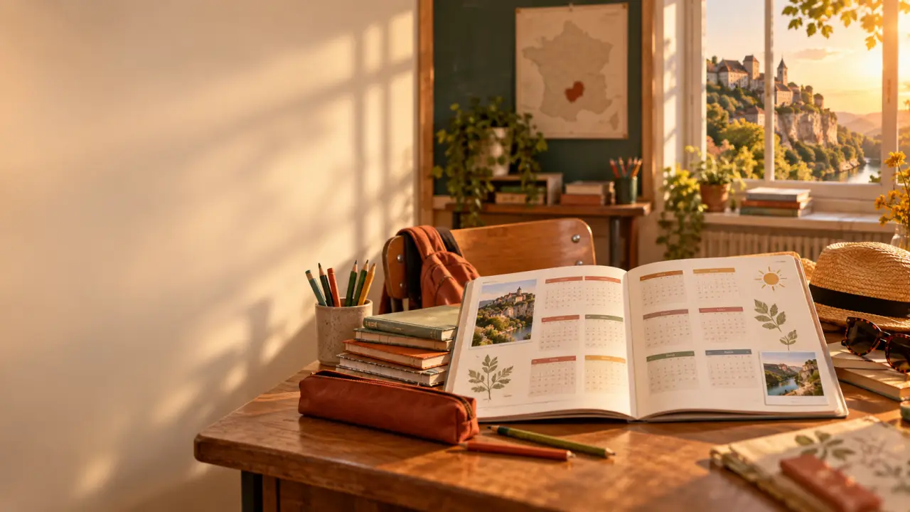 Vacances scolaires dans le Lot : le calendrier 2025-2026 de la zone C